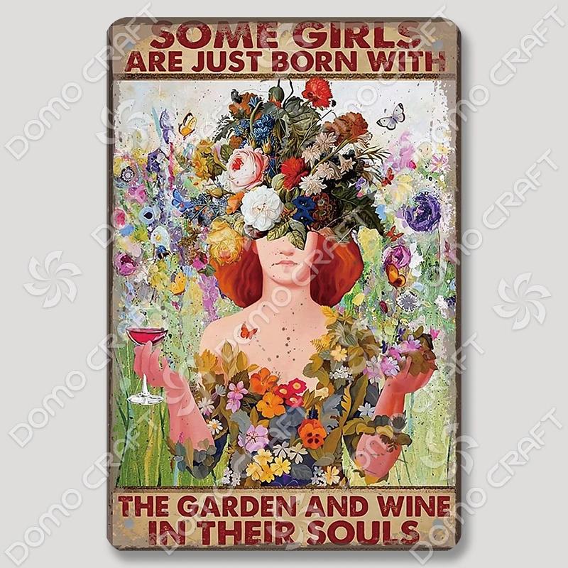 Vintage Cats Gardening Metal Tin Sign  xcm Wall Decor for Cafe Farmhouse Backgarden  Perfect for Home Decor  Gifts