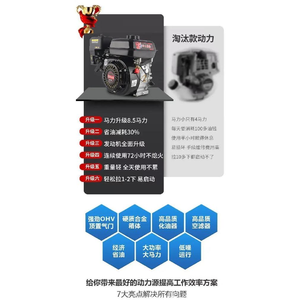 4 Stroke Engine Gasoline Engine Spray Micro Engine Go Kart Pressure Washer Small Power Accessory