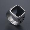 Ring Fashion Lightweight Portable Irregular Finger Rings Polish Sturdy Pattern Electroplate Waterproof Jewelry Adult