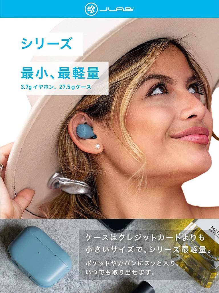 Go Air Pop True Wireless lightweight Bluetooth earphones for iPhone and with microphone and IPX4 sweatproof charging Earbuds, Pink. Compact, Android,