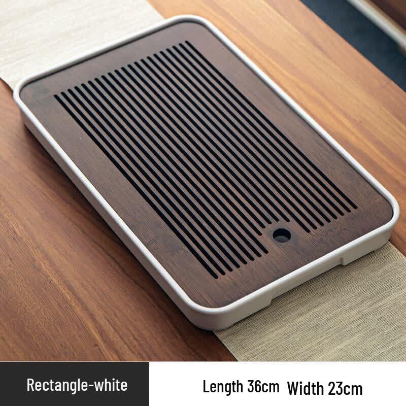 Minimalist Bamboo Gongfu Tea Tray
