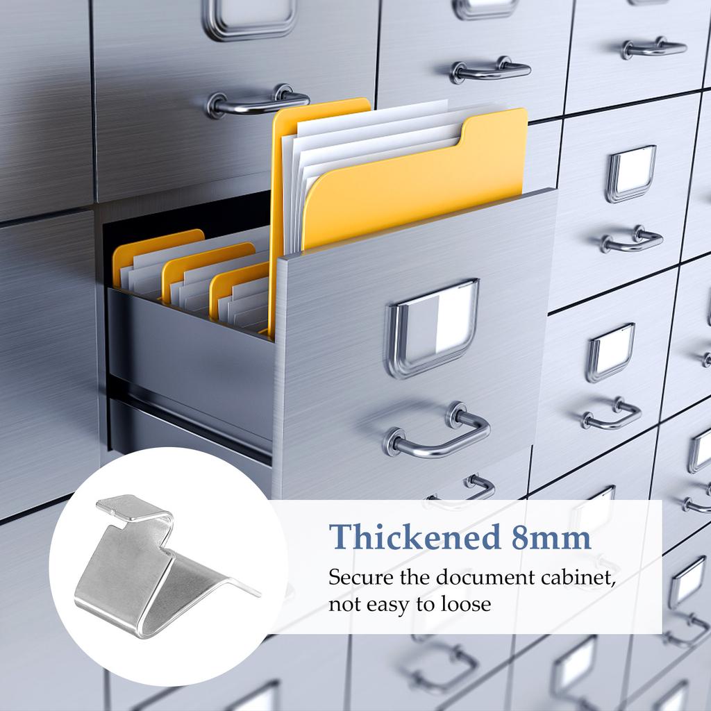 10 Stück Premium Metallschrankregal-Clips Schwerlast-Regalstütze für Aktenschränke Bücherregale Küchenregale Robust
