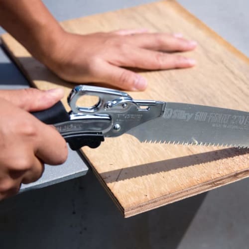 Silky Gunfighter 300 Sheath Saw with Replacement Blades (363-30) - Great for Everything from Civil Engineering To Bamboo Cutting