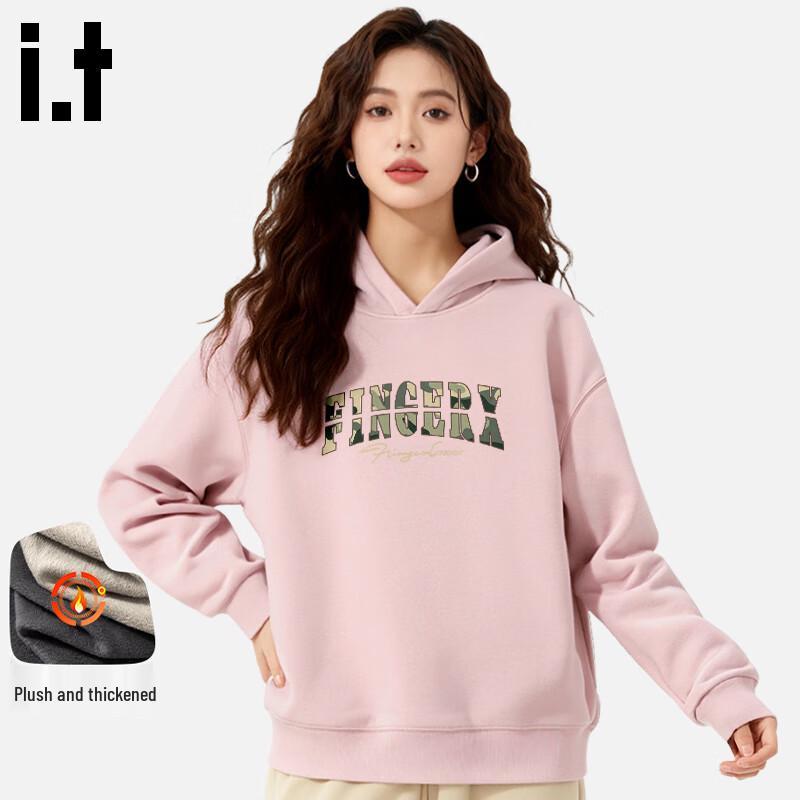 Fingercroxx IT Unisex Retro Mikina s kapucí podšitá fleecem