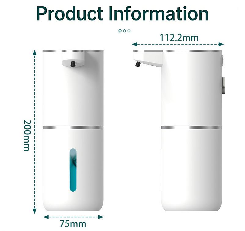 USB Charging Automatic Induction Foam Soap Dispenser 4-Level Touch-Free Electric Hand Washing Machine With Infrared for Hotels