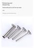 No. 5 Stainless Steel Meat Grinder Sausage Stuffer Set