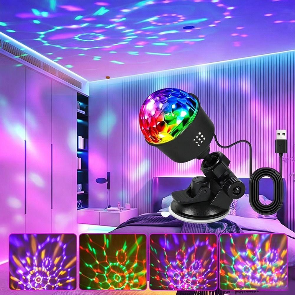 ABS Disco Ball Light USB Powered Stage Disco Light New LED Disco Light Home Party