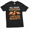 Men'S Funny Shirt Brother Sister Shirts Humor Humorous Gifts Family Joke Tee