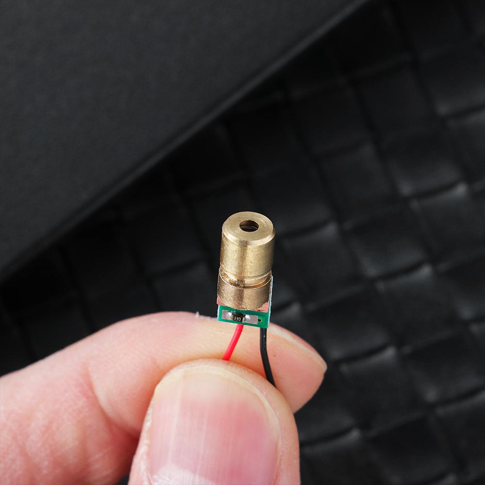 quality Copper Head 5 million watt 650nm 6mm 3V Laser diodes Adjustable Lasers Dot Diode Module