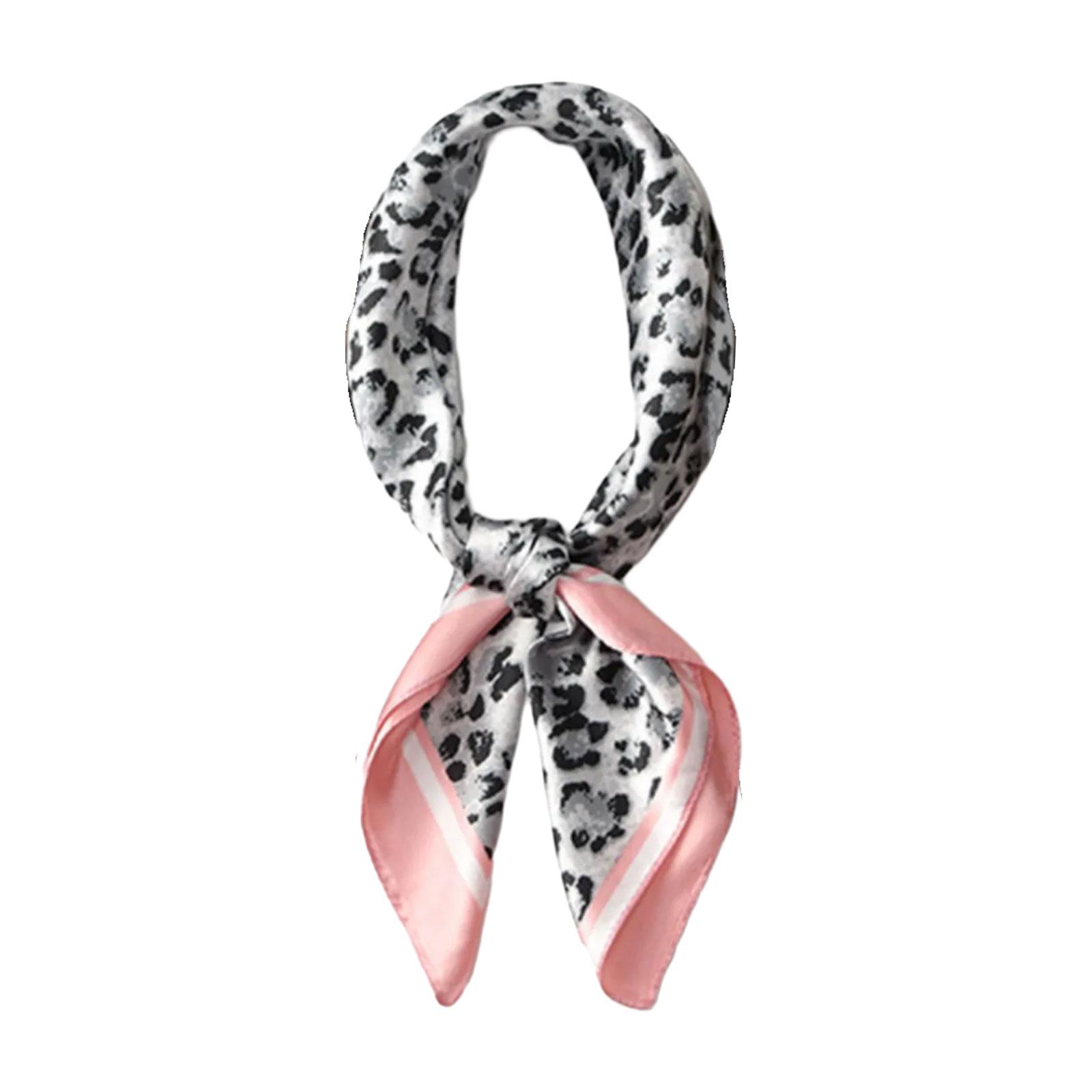 

Большой квадратный шарф с шелковистой текстурой для мужчин и женщин, многофункциональный головной платок, унисекс, хиджаб, уличные шейные платки, для повседневной носки розовый