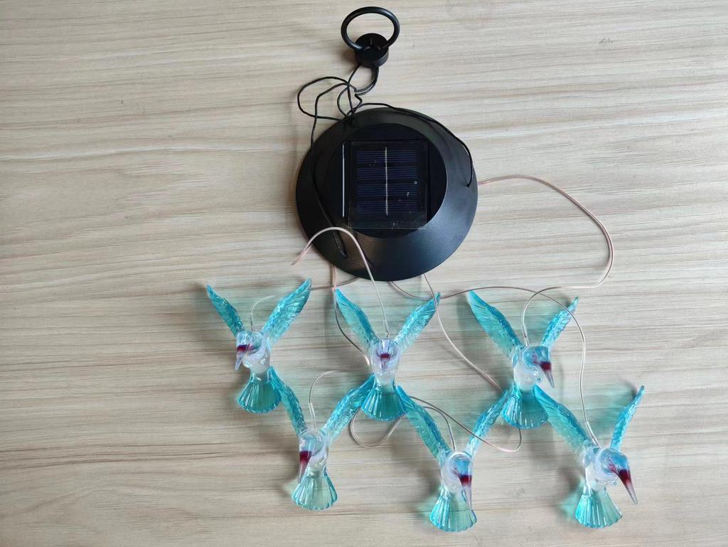Butterfly Solar Garden Lights: Colorful, Waterproof, Hanging LED String Lights for Outdoor Decor and Holidays