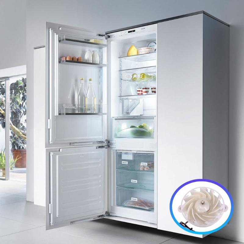 Quiet Running Replacement DIRECT CURRENT Blower Fan for Refrigerator Refrigerating Systems with Low Power Consumption