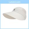 Summer Sun Hat With Large Brim And Removable Top For Outdoor Fashion Women