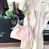 Spring and Summer New Women's Shoulder Bag Casual Niche Design 2025 Spring Messenger Bag Trendy Personalized Bucket Bag