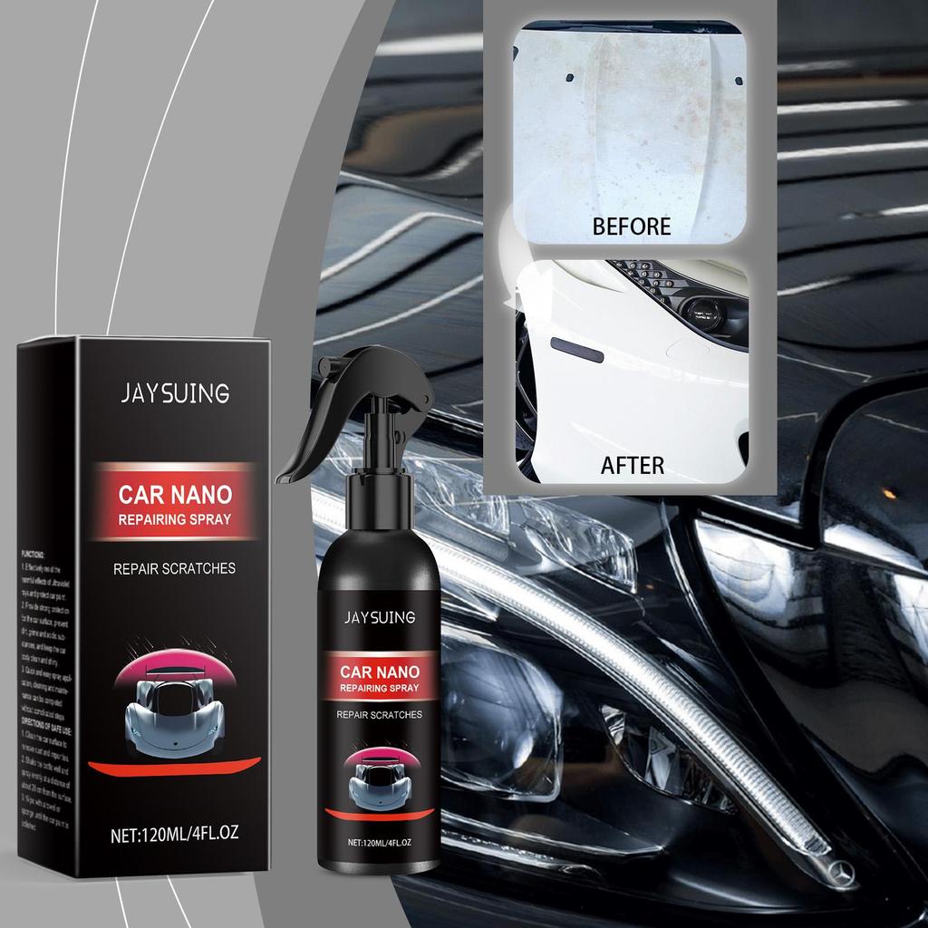 Jaysuing Auto Lackversiegelungsspray Autopflege Politur Staubdicht Antifouling Flüssigglas Glasur Versiegelungsmittel