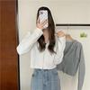 Women's Slim Fit Double Zipper Hooded Cardigan - American Style, Spring/Autumn 2025 Korean Fashion