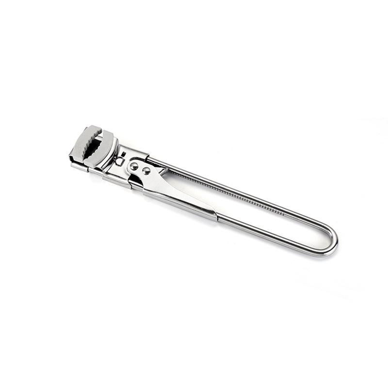 Adjustable Stainless Steel Can Opener - Creative, Convenient, Twist-Off Lid for Home, Hotel, and Bar Use