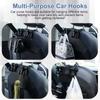 2PCS Car Seat Headrest Hook Auto Storage Organizer 2 In 1 Car Dual Headrest Hooks Car Hooks Universal Vehicle Accessories