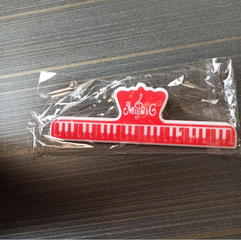 Guitar & Piano Sheet Music Clips - Four Color Options