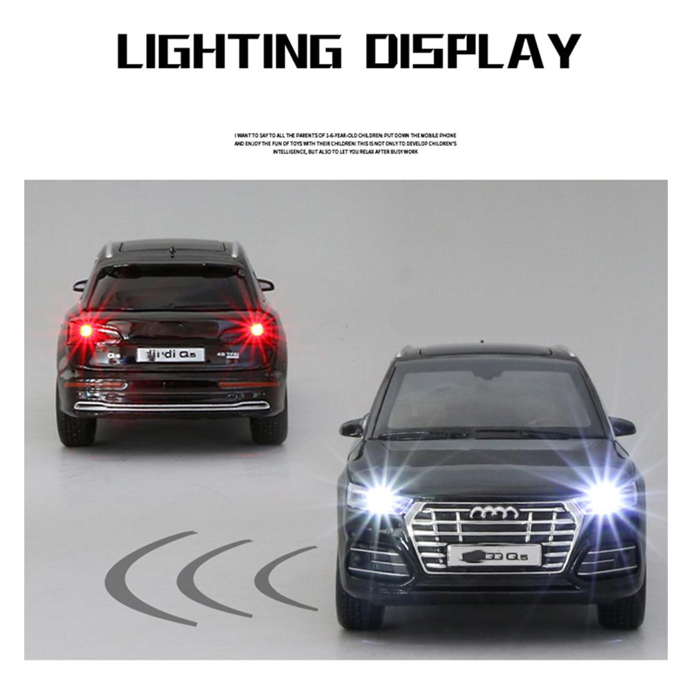 1/32 Scale Q5 SUV Alloy Car Model Diecast and Metal Car Game Car Model Hypersonic Simulation Children's Collection Gift Game