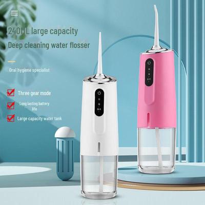 Portable Electric Oral Care Water Flosser & Tooth Cleaner