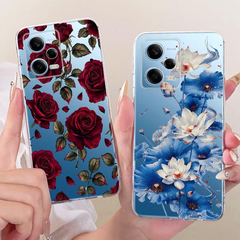 For Xiaomi Redmi Note 12 Pro 5G 2026 New Simple Style Phone Case For Redmi Note12 Pro Transparent TPU Soft Silicone Cases