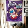 The Ren & Stimpy Show Pattern Home Decor Tapestry, Wall Hanging, Decorative RV Wall Cloth.XGT0914430