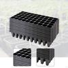 12 Pieces Nursery Seedling Trays with Hole Propagation Pot Portable Drainage Growing