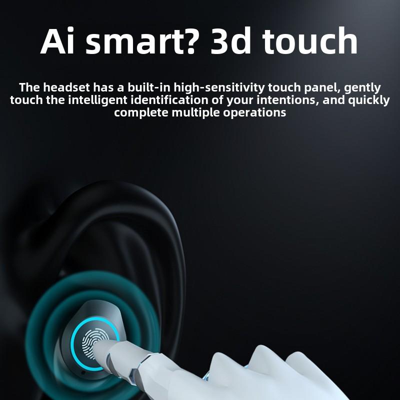 New Bluetooth Wireless Headset Tws Aperture Breath Light 5.1LED Digital Display Touch Good Sound Quality