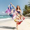 Anime P-Pretty C-Cure Towel Beach Blanket Towel  For Travel Gym Shower Luxury Lightweight Camping Pool Hot