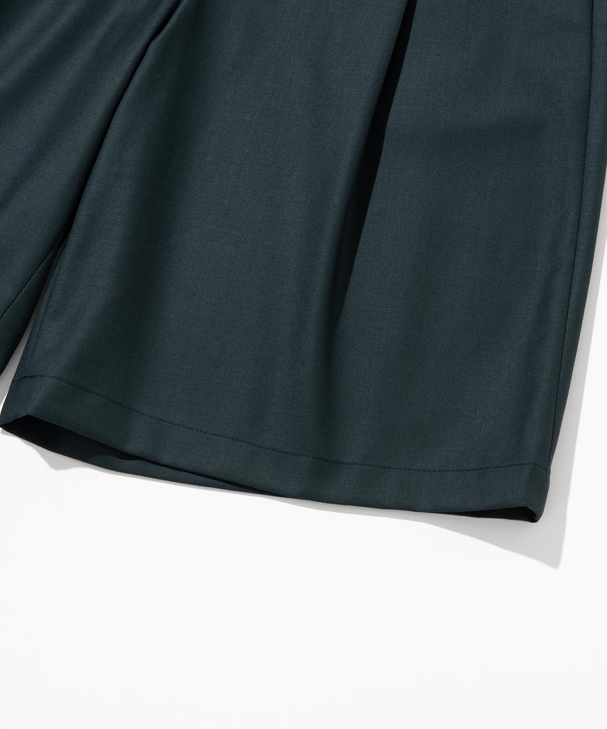 MILLO ARCHIVE Minimalist Bermuda Half Pants [Pine Green]