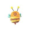 Capybara And Cute Bee Cartoon Keychain Decoration Plush Gift For Friends