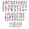 Glossy Silicone Resin Molds English Alphabets Earrings Mold DIY Keychain Pendant Jewelry Epoxy Resin Crafting Mold