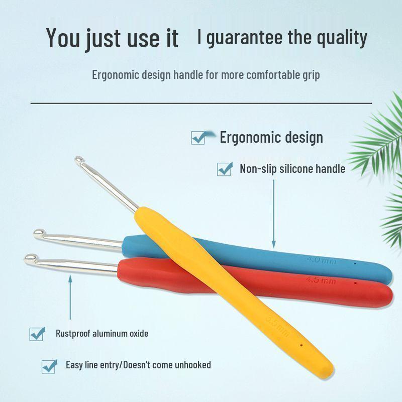 Complete Crochet Kit: Yarn, Needles & Hooks for DIY Sweaters, Scarves, and More