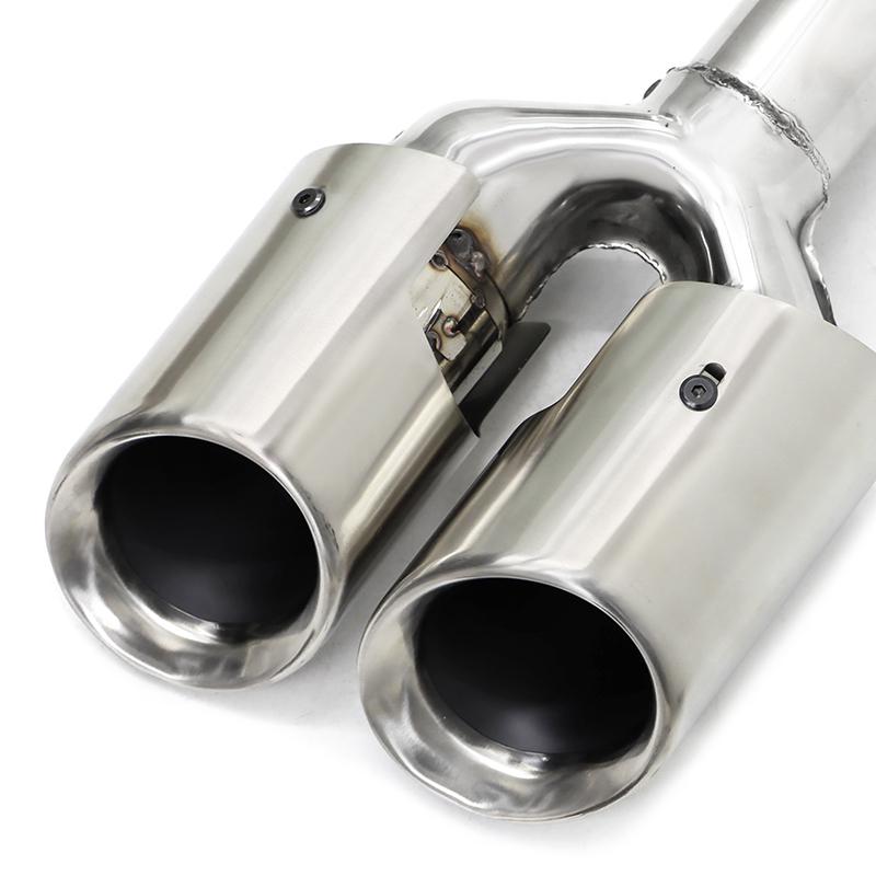 Quad Car Exhaust Tip For Porsche Cayenne 958 2011-2014 304 Stainless Steel Muffler Tip Nozzle Tailpipe Exhaust System Tuning Tip