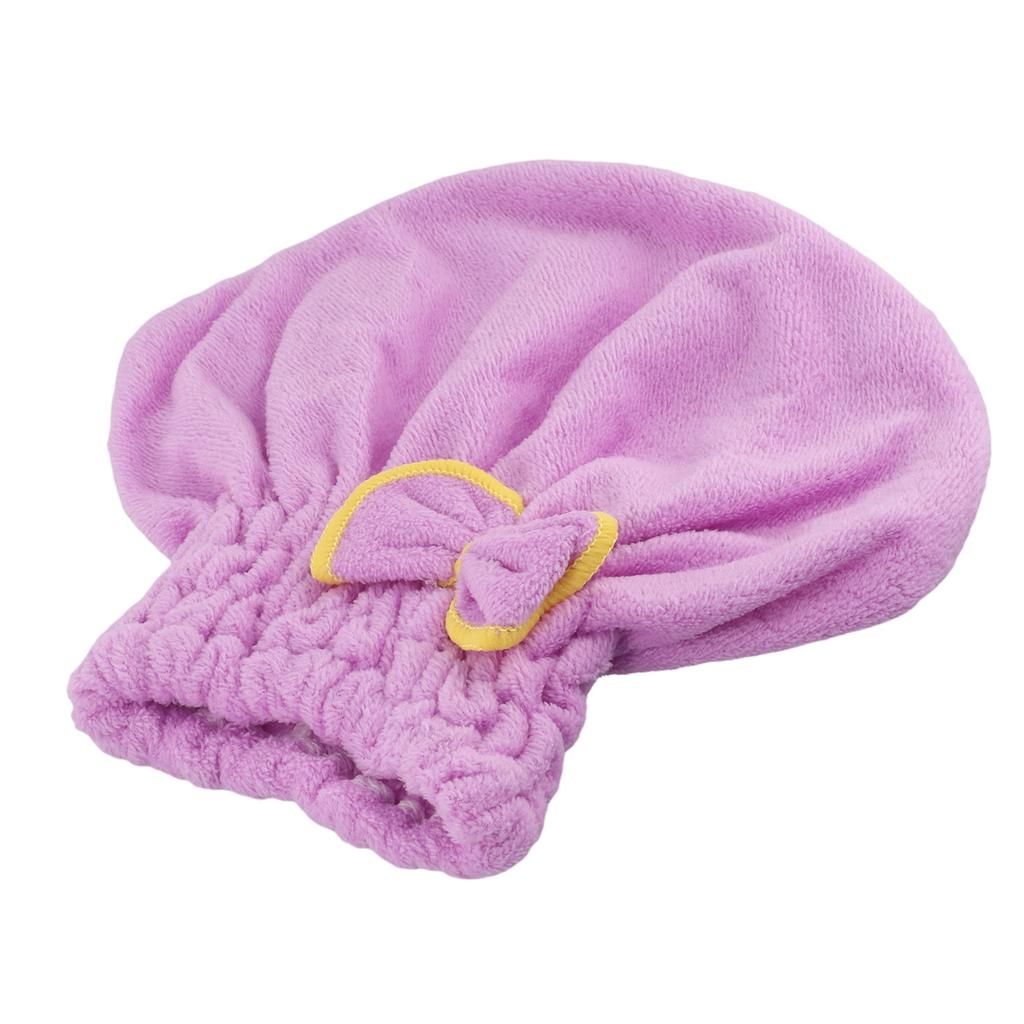 New Hair Hat Shower Cap Coral Velvet Hair Towel Hair Turban Microfiber Quick Dry Towel Absorption Water Hair Hat