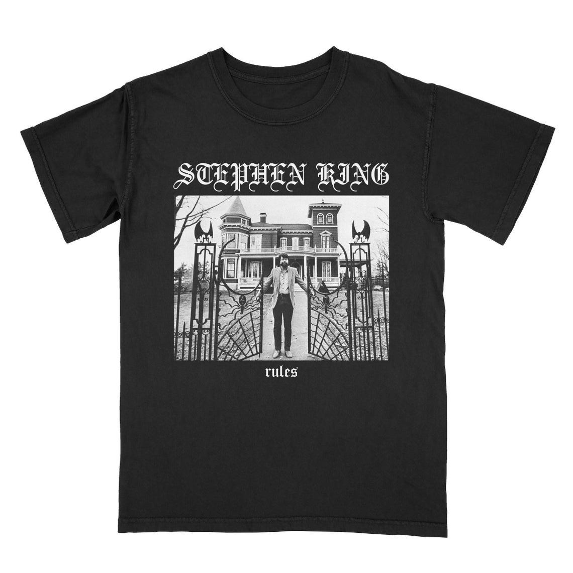 Stephen King Rules : Monster Squad / Metal Tee Shirt Unisex Tee L