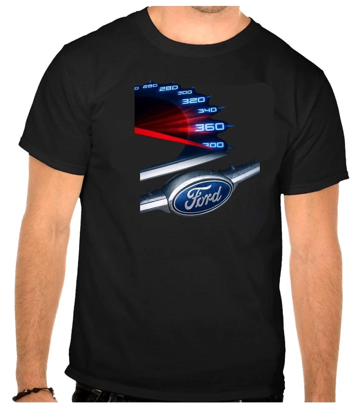 Ford Speedometer Car Logo Black Kids T-Shirt -1340 -Kids- 4XL