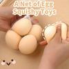 Egg Squishy Adorable Food Squishies for Stress Relief, Egg Squeeze Toys for Party Favors, Goodie Bag Stuffers, Classroom Prizes