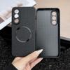 Magsafe Magnetic Plain Leather Case For OnePlus Nord 5 4 Ce 5 One Plus 13s 13T 13R 13 12 Ace 5 3 Cloth Wireless Charging Cover