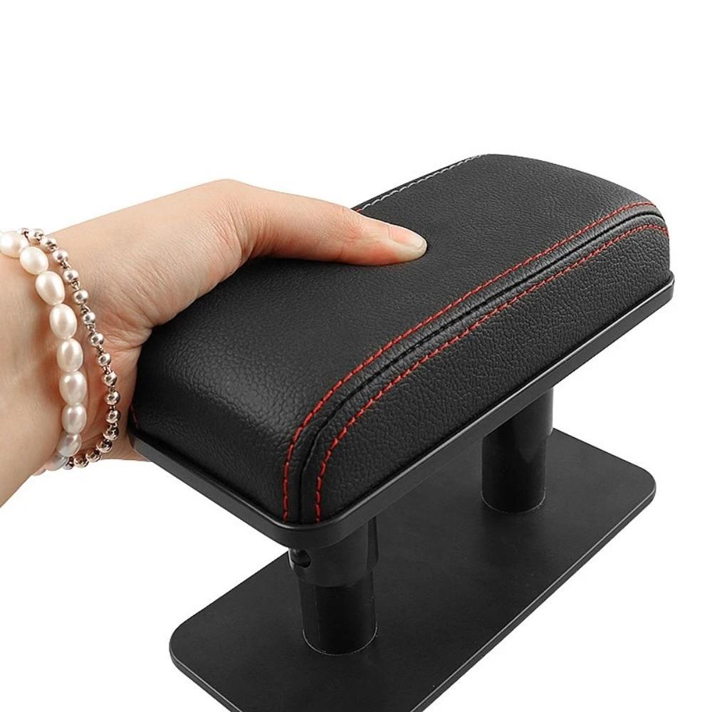 PU Leather Car Armrest Pad Soft Sponge Padding Car Door Armrest Cushion  for Driving
