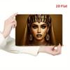 Metal Wall Art Vintage Egyptian Pharaoh Gold Decor