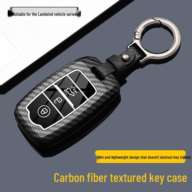 Kohlefaser-Schlüsseletui für Landwind X7, X5, X5 Plus - Vollständige Abdeckungsschale