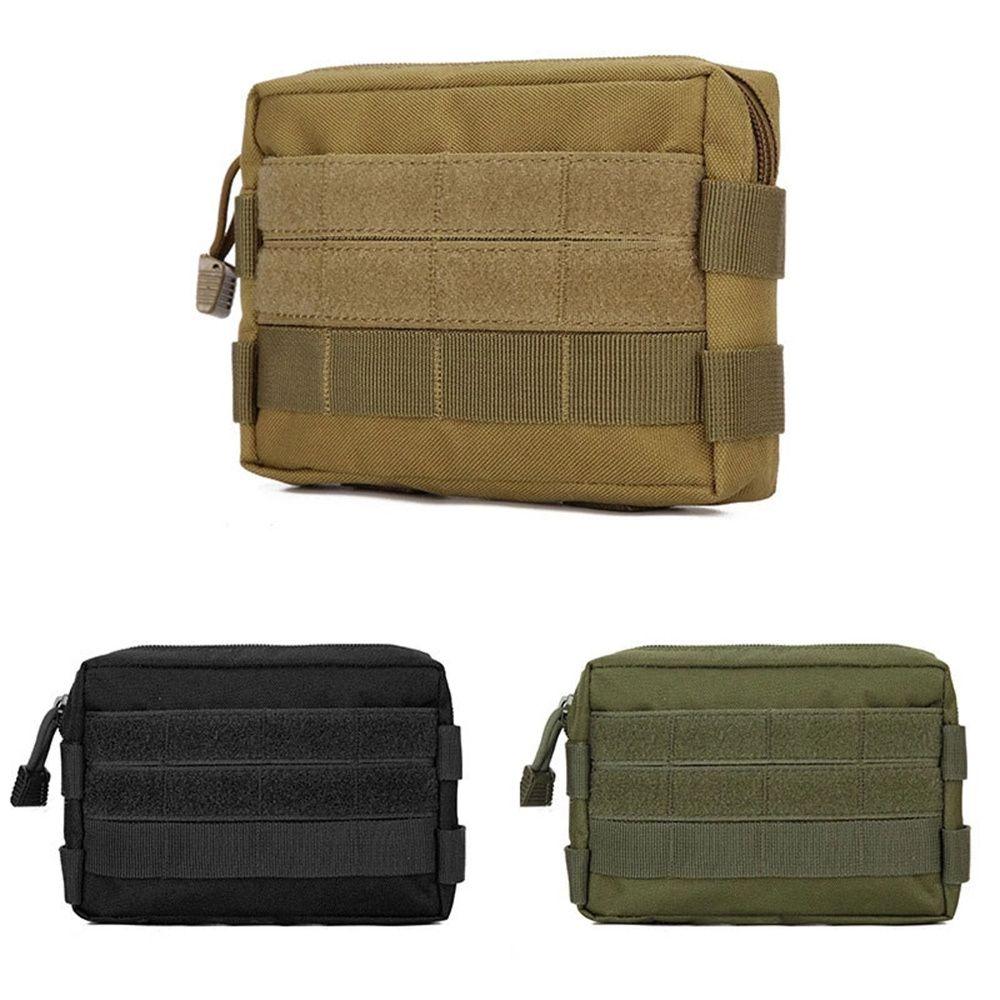 Ferramenta EDC Verde Exterior Bolsas Molle Bolsa para Celular Bolsa Molle Pochete Bolsos Acampamento Bolsa de Mão