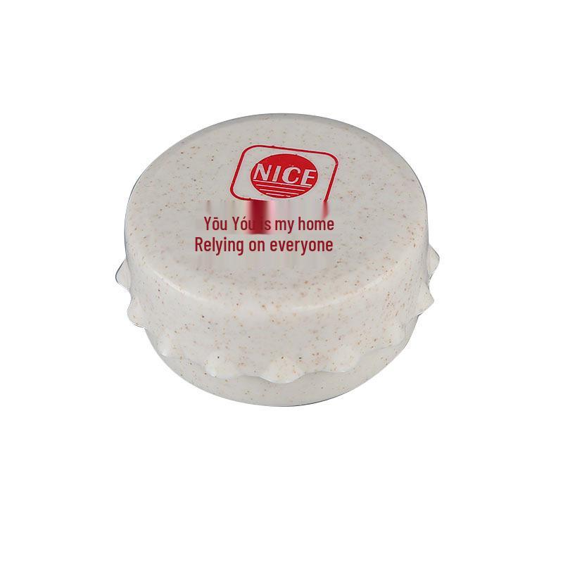 Custom Printed Portable Wheat Straw Telescopic Mouthwash Cup