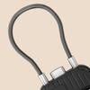 Anti-theft 4 Digit Combination Lock Zinc Alloy Wire Rope Padlock Customs Password Lock  for Travel