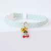 Ins fresh style Cat Collar Safety Breakaway Small Dog Tie Adjustable Necklace Strap for Puppy Kittens pet cats neck with bell