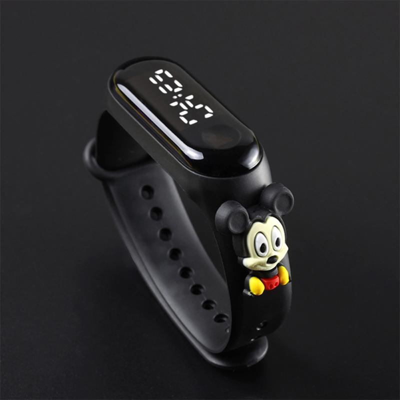 Cartoon  Electronic  Watch Life Waterproof Student Touch Screen Digital Led Watch (mi 3 Movement)