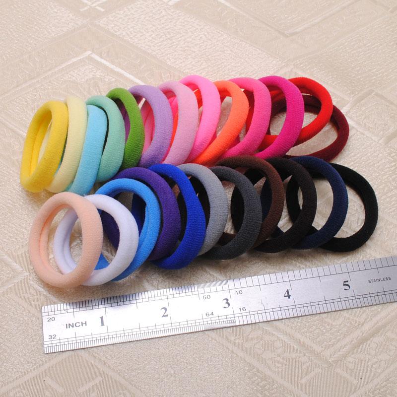 24pcs Hair Scrunchies Girls Headbands Hair Holders Girls Tie Gum Rubber Bands Girls Hair Elastics Accessories Girl Headwear