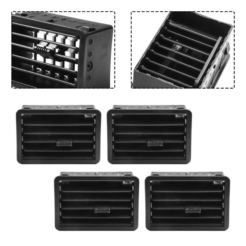 4pcs Car Air Vent Ventilator Grille Air Conditioner Outlet Instrument Panel for 1997-2002 Automotive Accessories